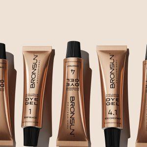 Гель-краска для ресниц и бровей BRONSUN, 15мл