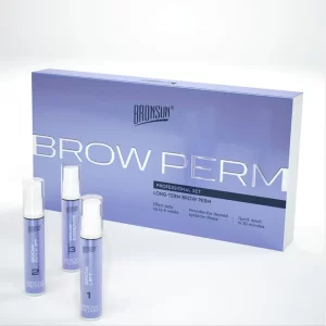 Составы для ДУ бровей Brow Perm Bronsun, по 10 мл