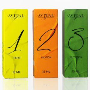 Составы для ламинирования для ресниц AVITAL, 15 мл